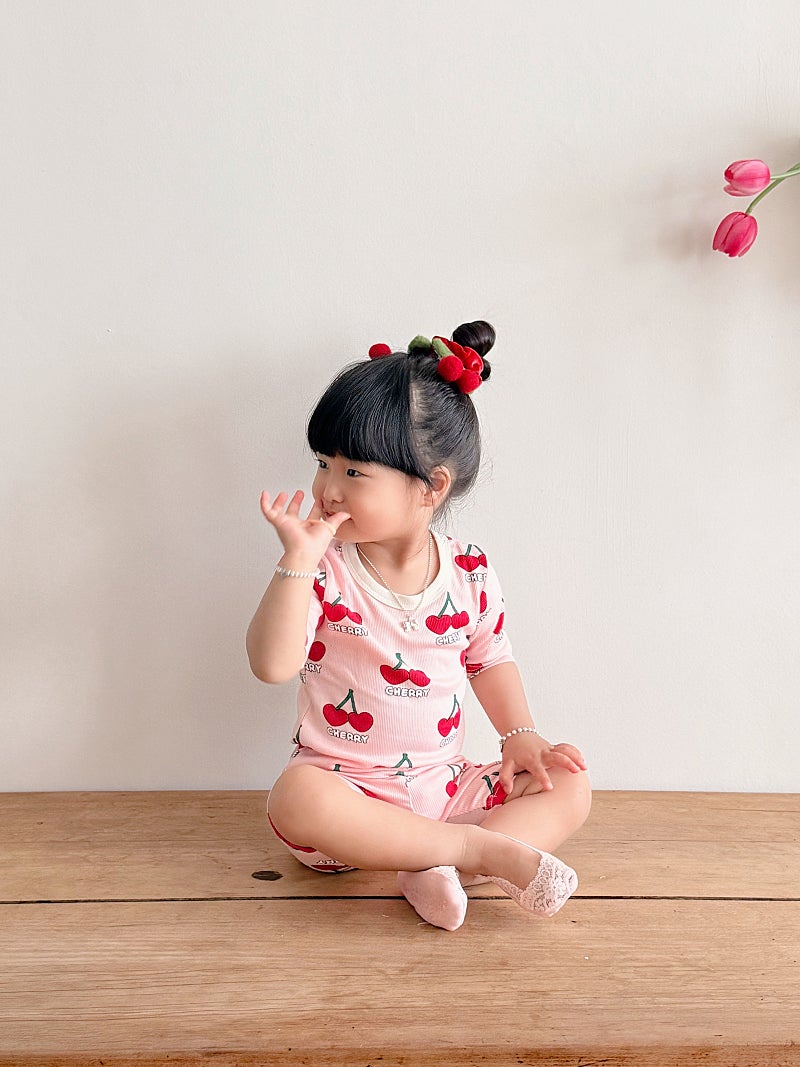 Sweet Bamboo Ribbed Home Wear Set