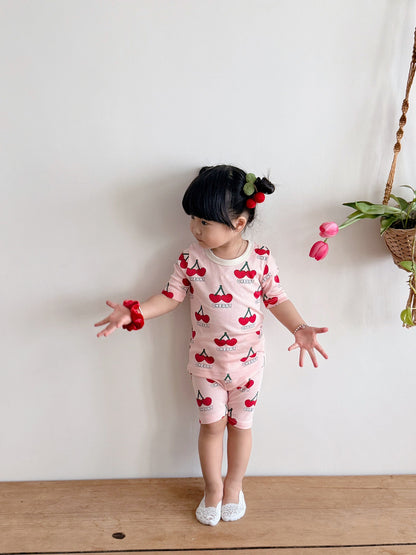 Sweet Bamboo Ribbed Home Wear Set