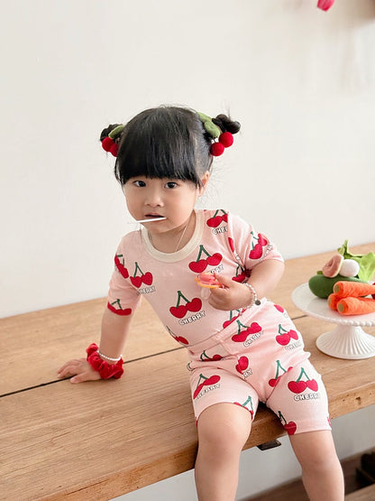 Sweet Bamboo Ribbed Home Wear Set
