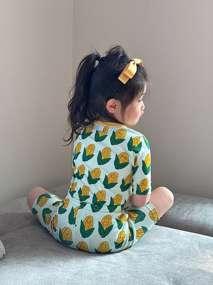 Sweet Bamboo Ribbed Home Wear Set
