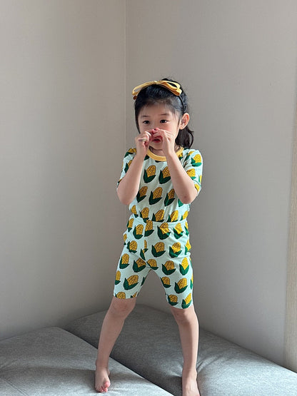 Sweet Bamboo Ribbed Home Wear Set