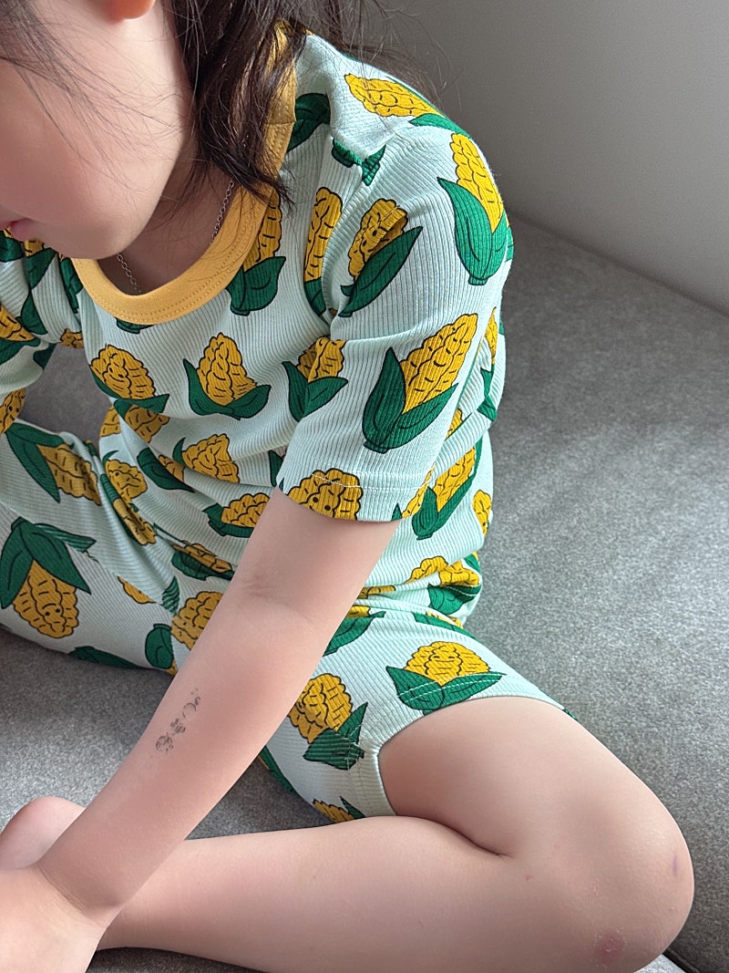 Sweet Bamboo Ribbed Home Wear Set
