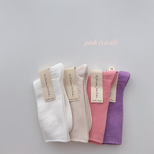 Hong Mom Socks Set [Pink Vivid Set]