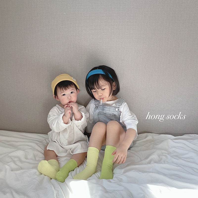 Hong Socks Set [Lemon Candy Set/XL(7-10yr/200-220mm)]