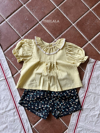[PRE-ORDER] Lemon Collar Blouse