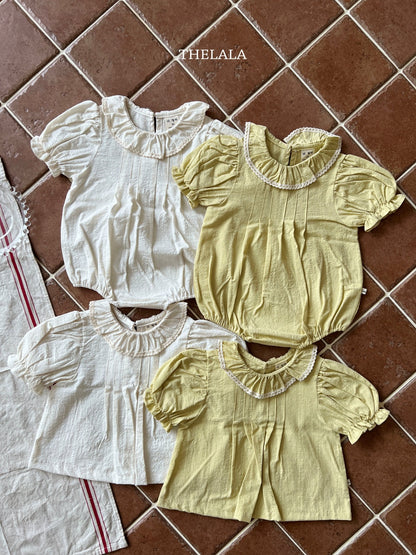 [PRE-ORDER] Lemon Collar Blouse