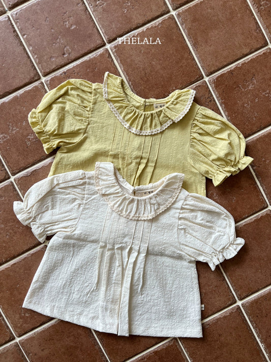 [PRE-ORDER] Lemon Collar Blouse