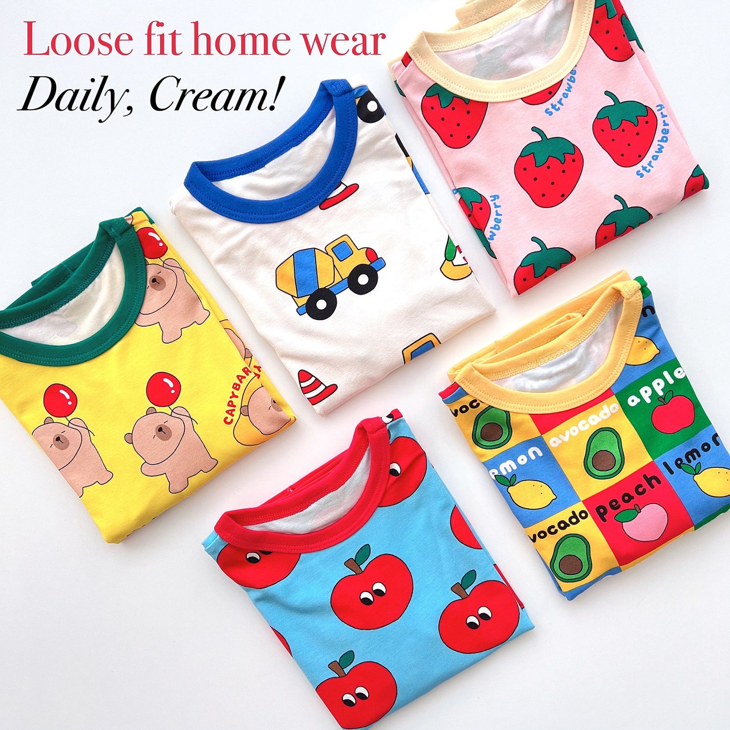Modal Loose Fit Home Wear Set