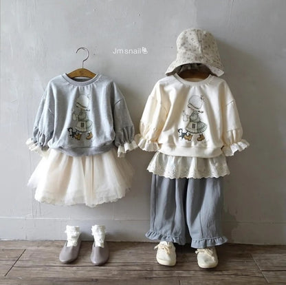 [PRE-ORDER] Lora Shirring Sweatshirts