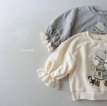 [PRE-ORDER] Lora Shirring Sweatshirts
