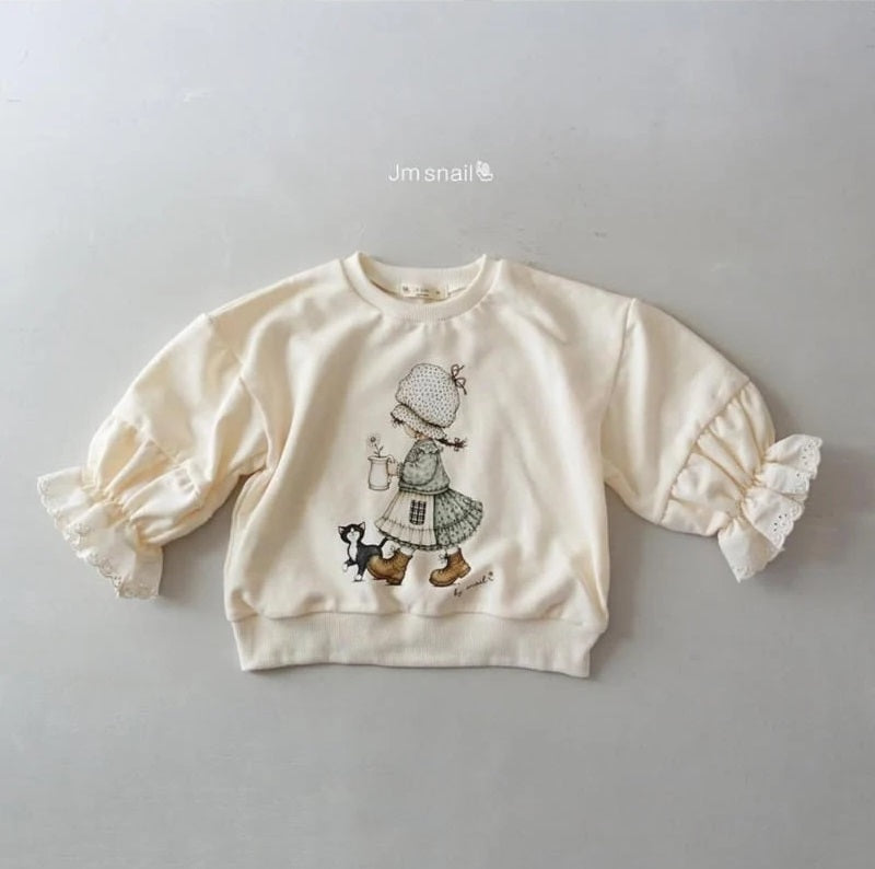 [PRE-ORDER] Lora Shirring Sweatshirts