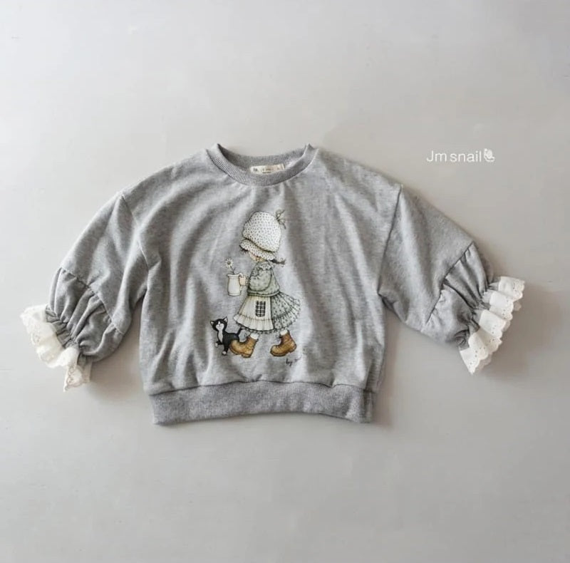 [PRE-ORDER] Lora Shirring Sweatshirts