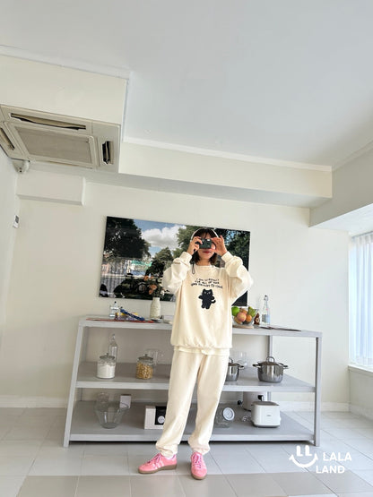 Miu Mom Sweatshirts [Cream]