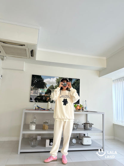 Miu Mom Sweatshirts [Cream]