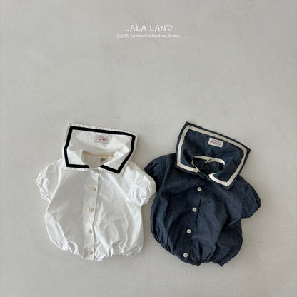 [PRE-ORDER] Denim Sailor Body Suit