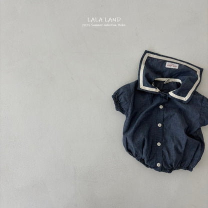 [PRE-ORDER] Denim Sailor Body Suit