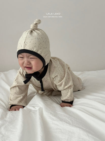 [PRE-ORDER] Trio Body Suit + Bonnet Set