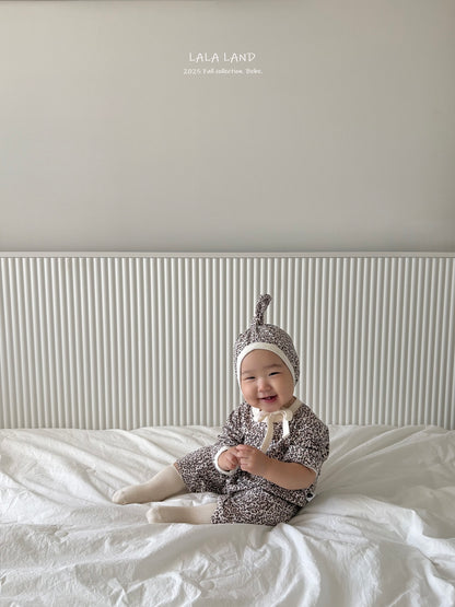 [PRE-ORDER] Trio Body Suit + Bonnet Set
