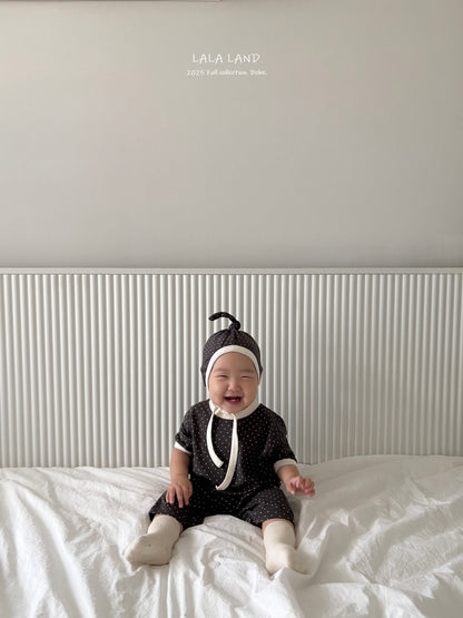 [PRE-ORDER] Trio Body Suit + Bonnet Set