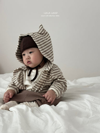 [PRE-ORDER] Cat Hoodie Baby Cardigan