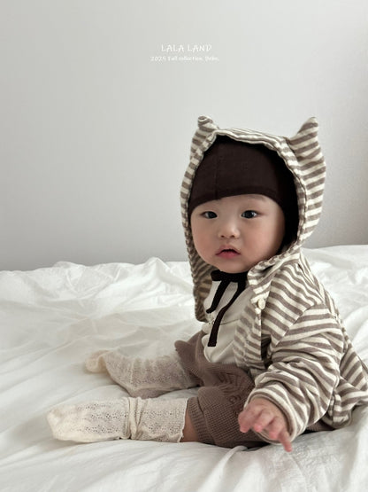 [PRE-ORDER] Cat Hoodie Baby Cardigan