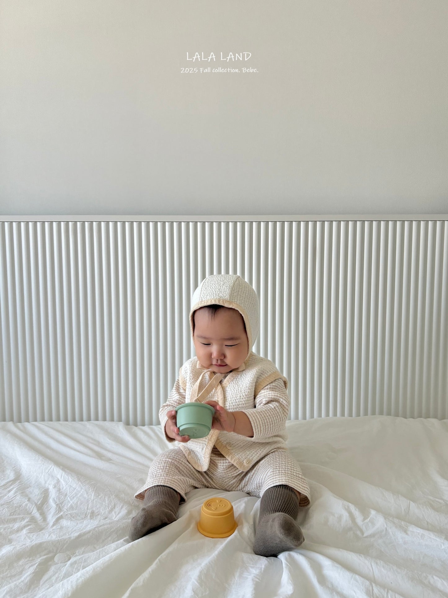 [PRE-ORDER] Cream Chees Baby Cardigan