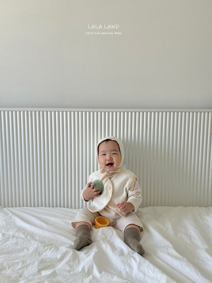 [PRE-ORDER] Cream Chees Baby Cardigan