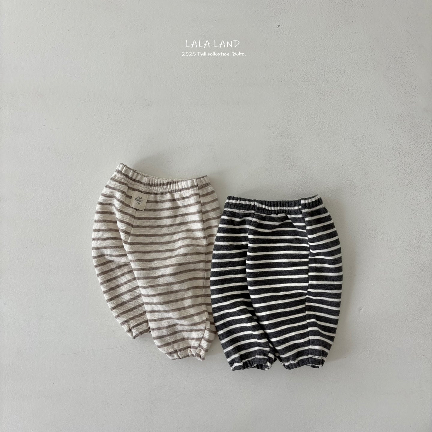 [PRE-ORDER] Jacquard Baby Sausage Pants