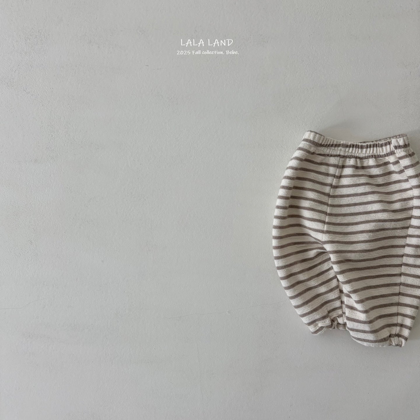[PRE-ORDER] Jacquard Baby Sausage Pants