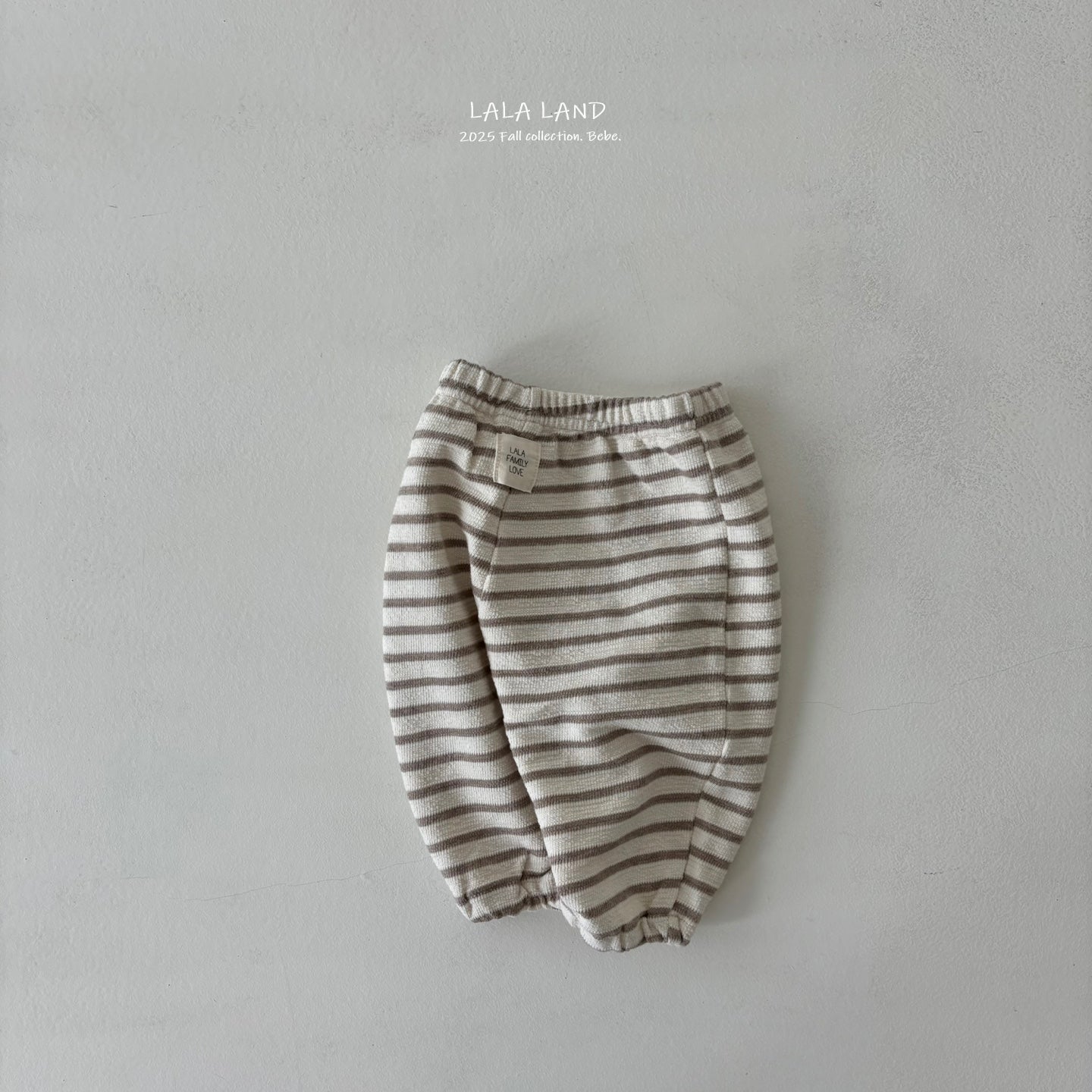 [PRE-ORDER] Jacquard Baby Sausage Pants