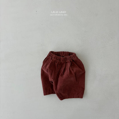 [PRE-ORDER] Corduroy Dart Baby Pants