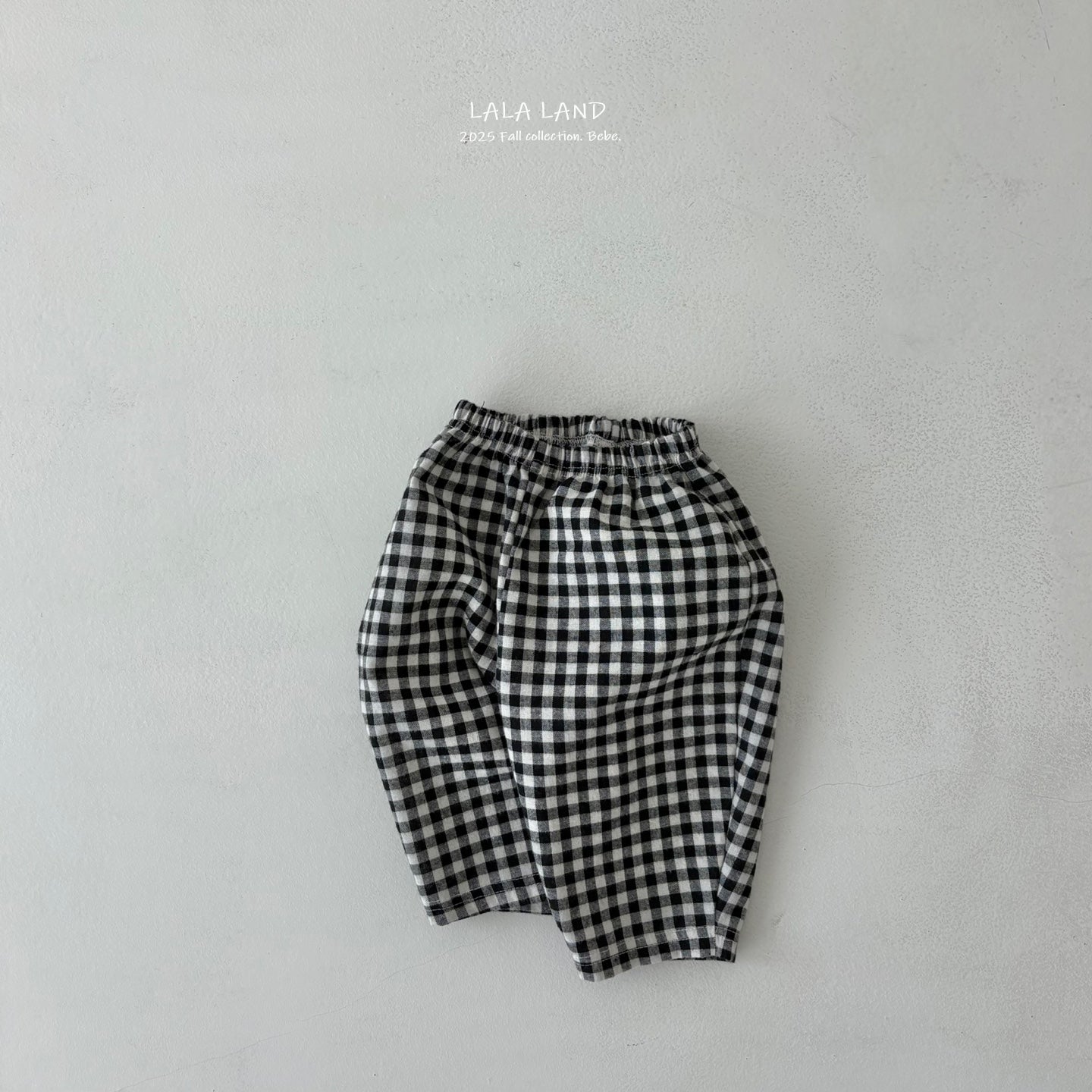 [PRE-ORDER] Check Baby Sausage Pants