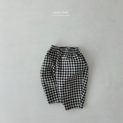 [PRE-ORDER] Check Baby Sausage Pants