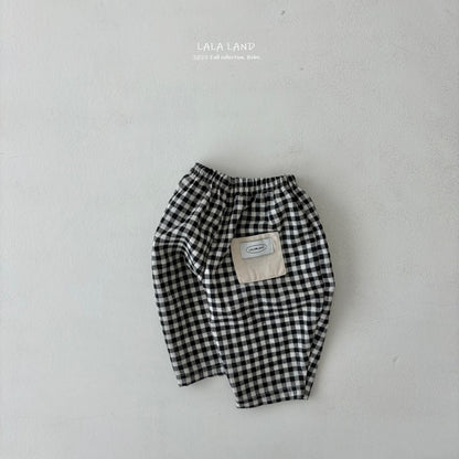[PRE-ORDER] Check Baby Sausage Pants