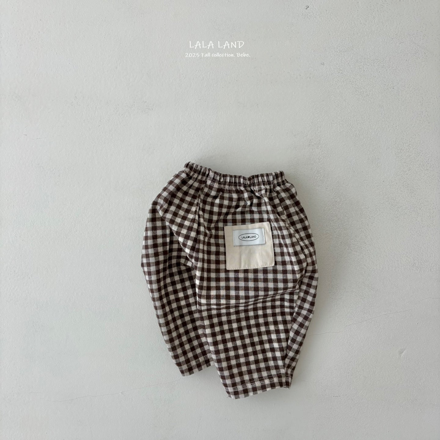 [PRE-ORDER] Check Baby Sausage Pants
