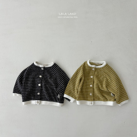 [PRE-ORDER] Dot Dot Knit Baby Cardigan