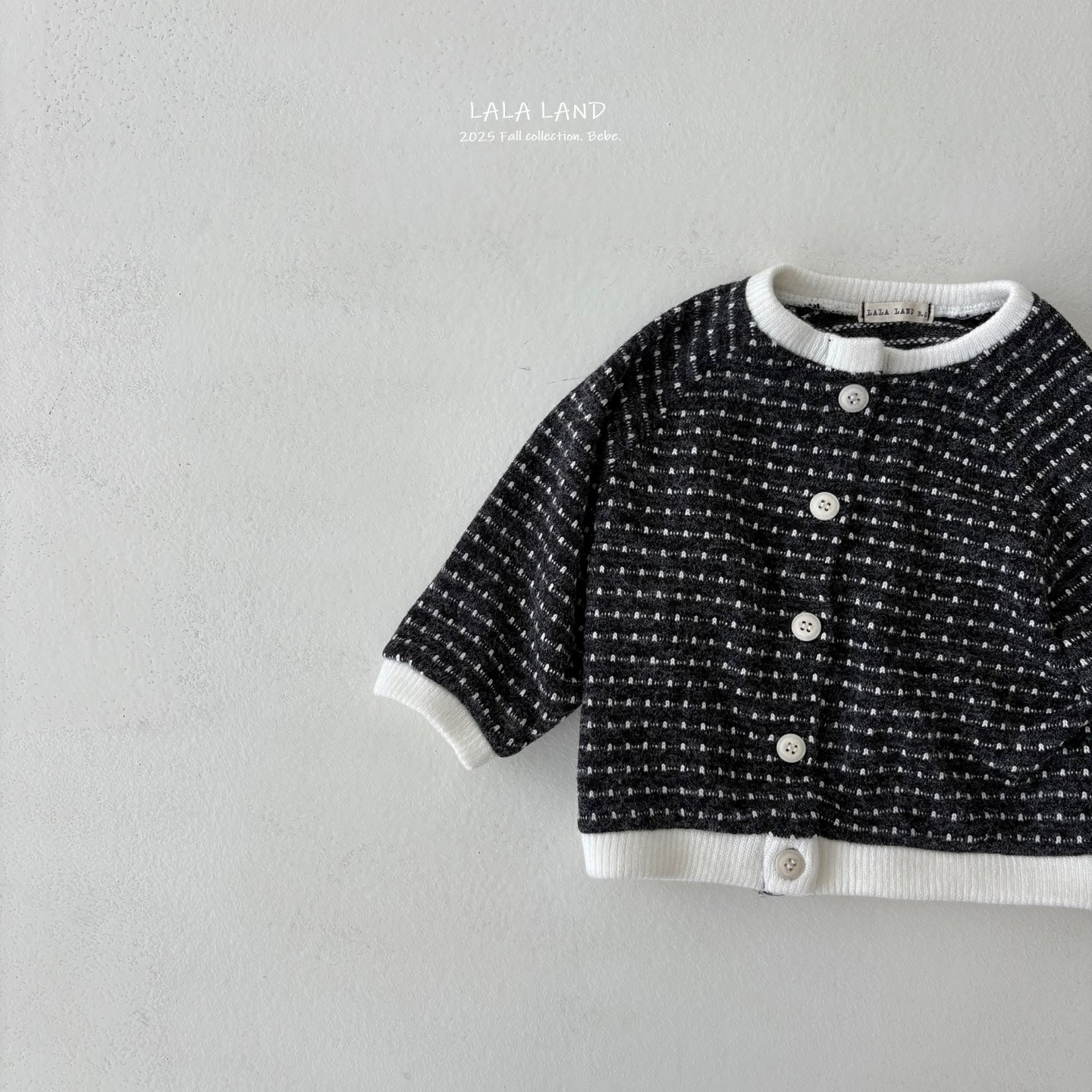 [PRE-ORDER] Dot Dot Knit Baby Cardigan