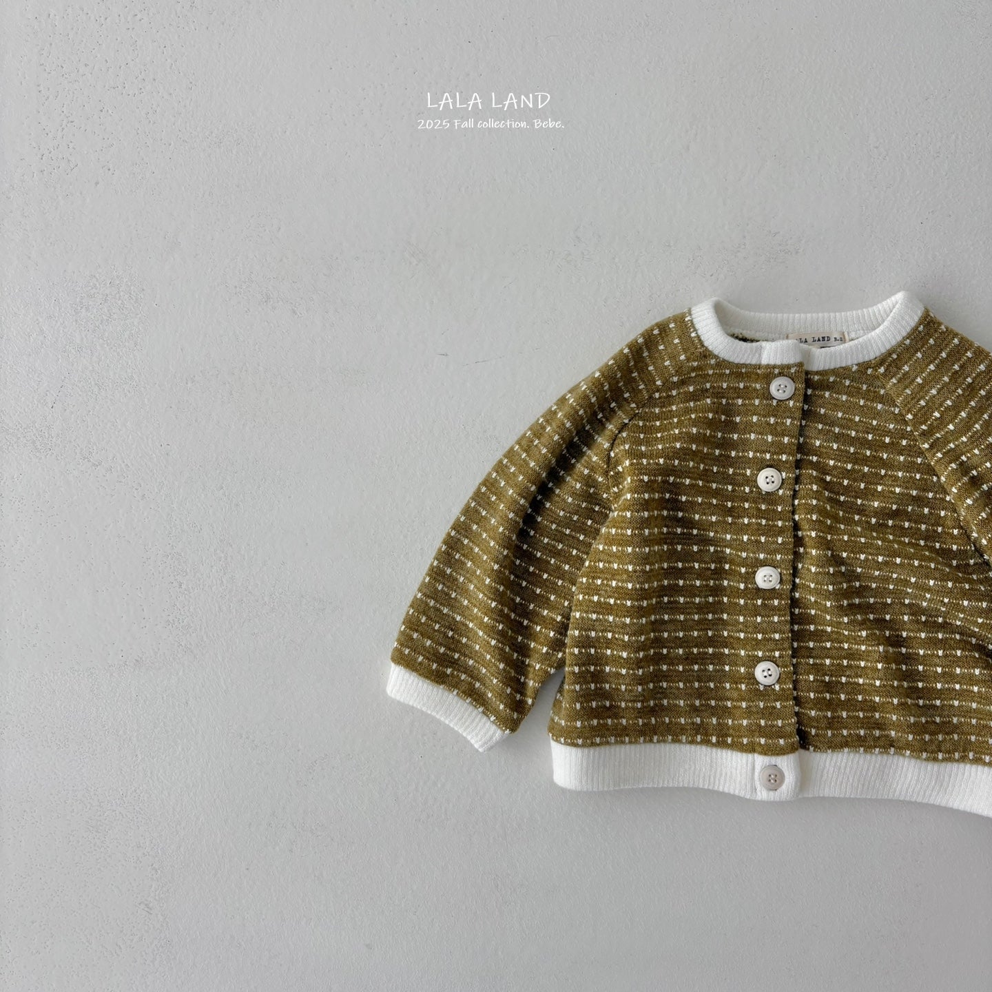 [PRE-ORDER] Dot Dot Knit Baby Cardigan