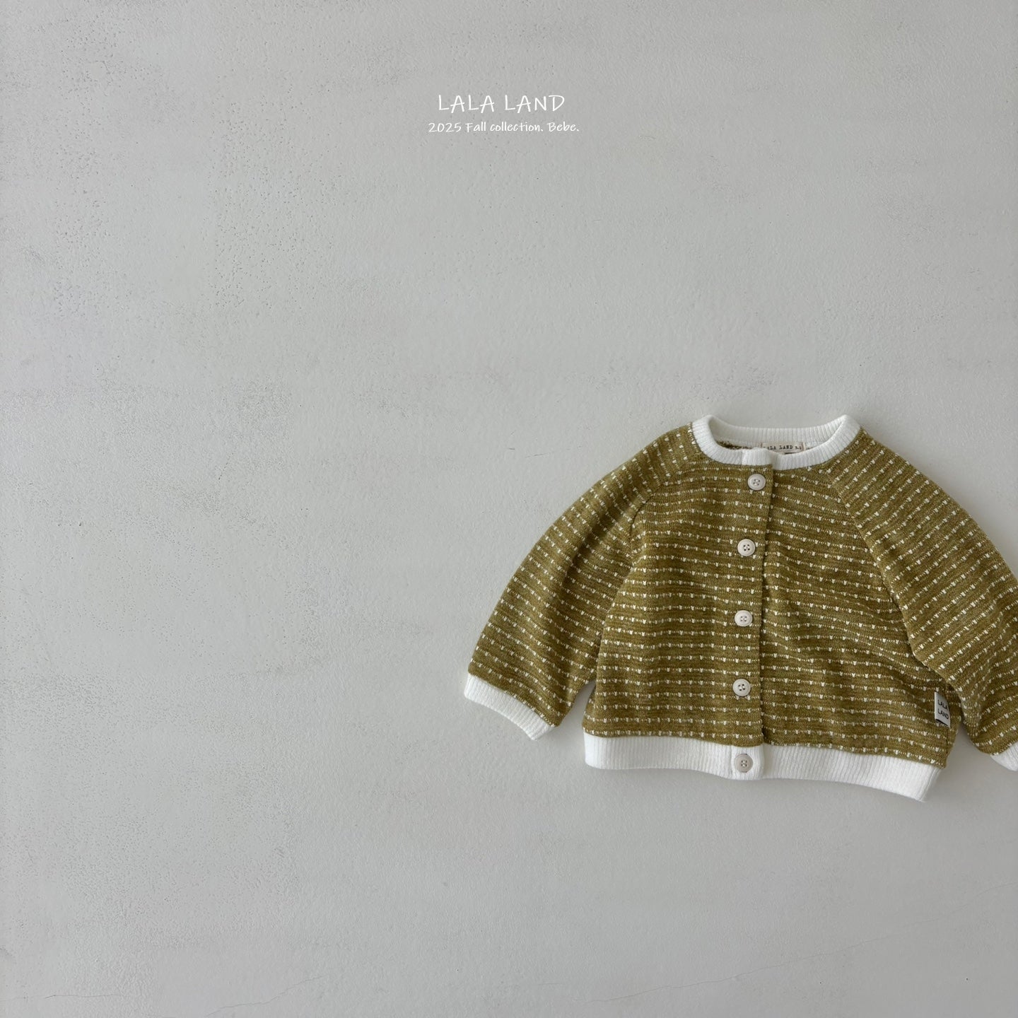 [PRE-ORDER] Dot Dot Knit Baby Cardigan
