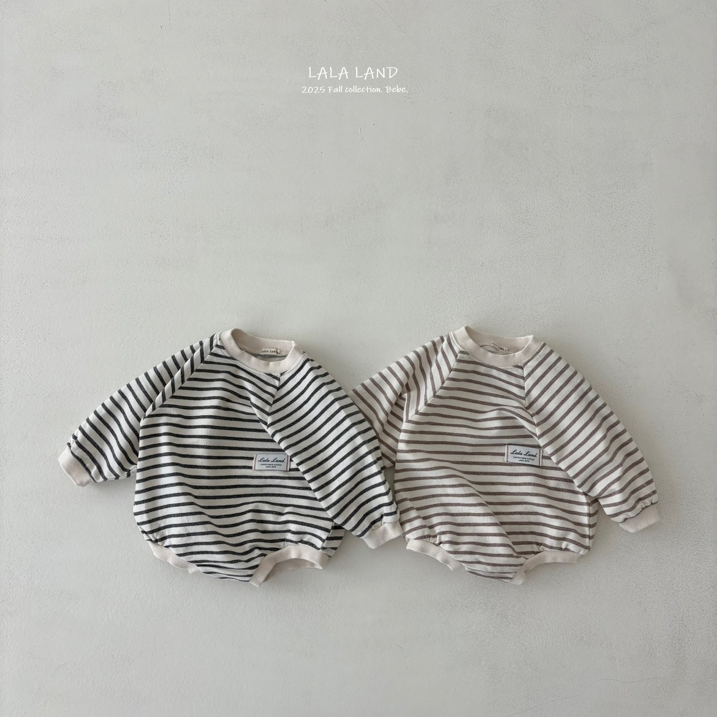 [PRE-ORDER] Stripe Raglan Body Suit