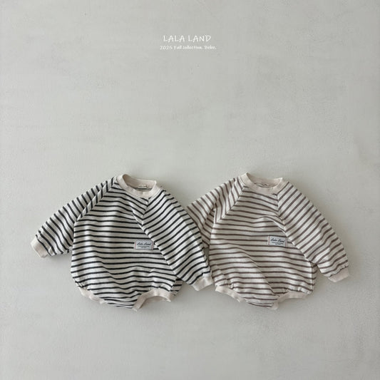 [PRE-ORDER] Stripe Raglan Body Suit