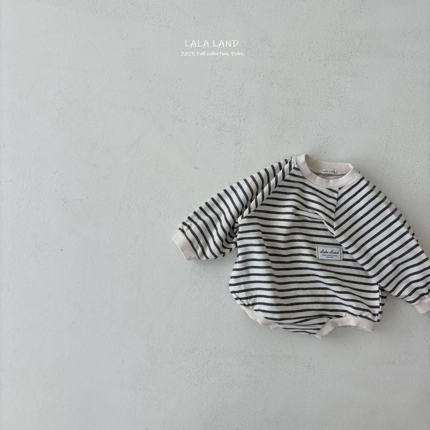 [PRE-ORDER] Stripe Raglan Body Suit
