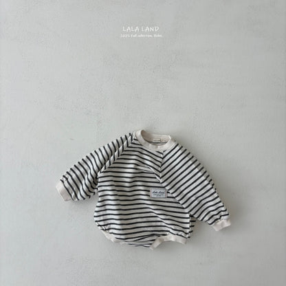 [PRE-ORDER] Stripe Raglan Body Suit