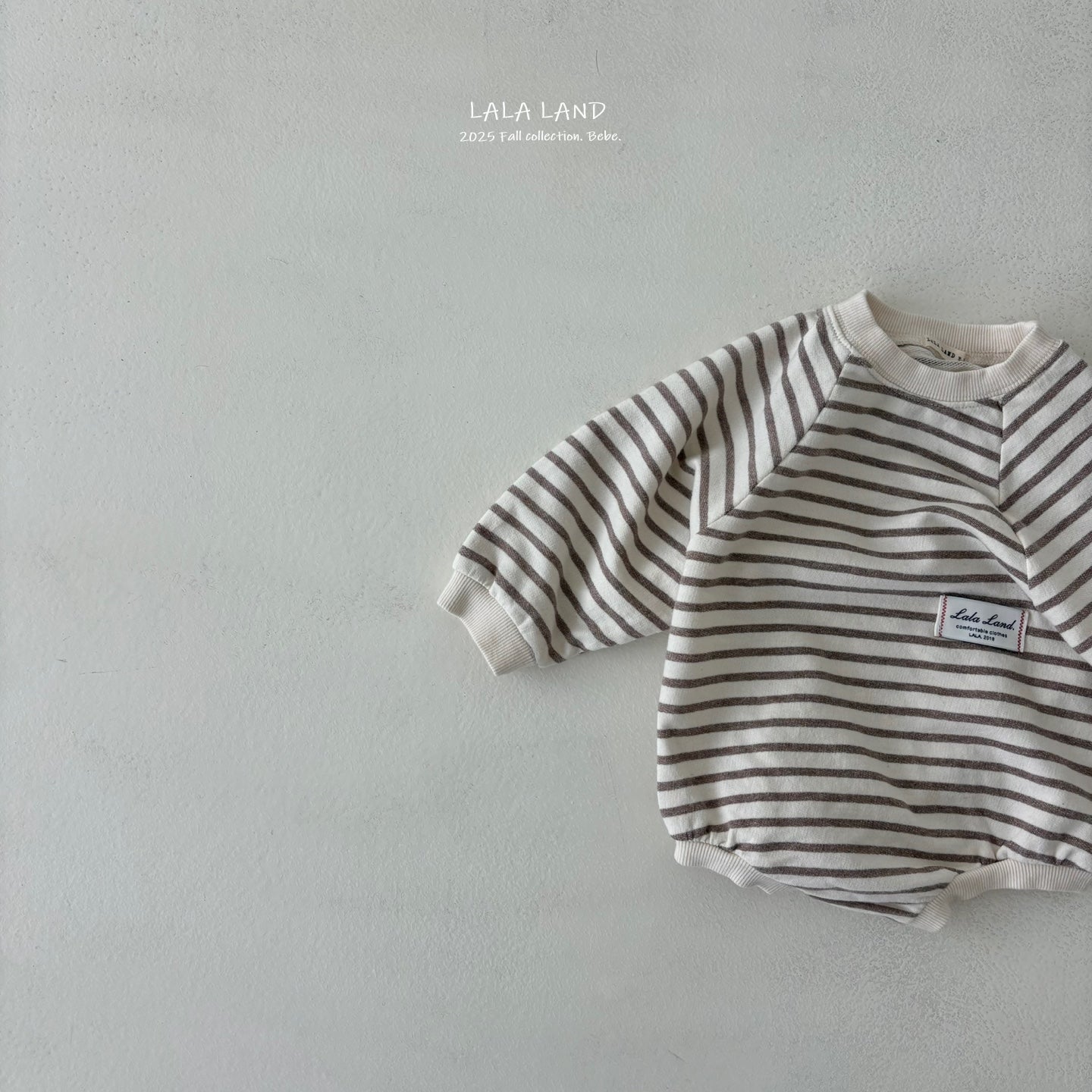 [PRE-ORDER] Stripe Raglan Body Suit