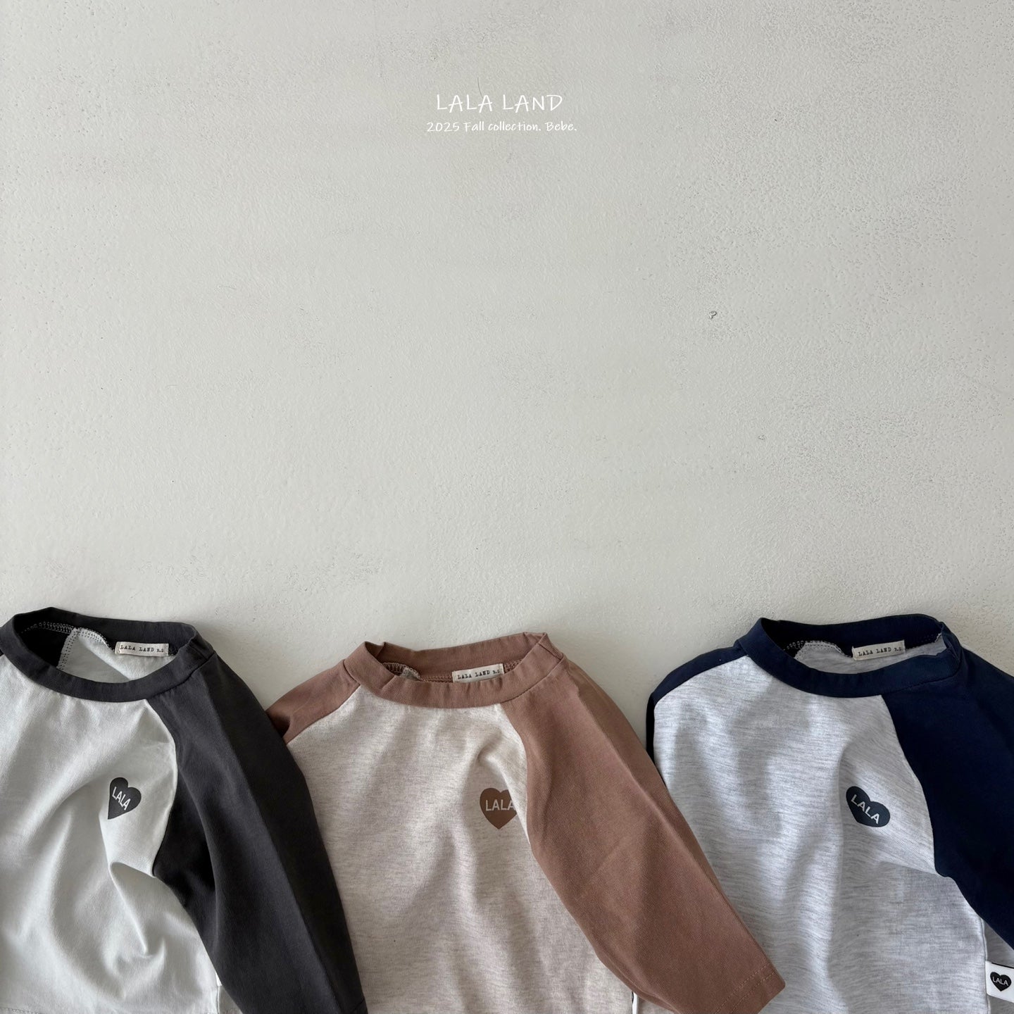 [PRE-ORDER] Heart Baby Raglan T-Shirts