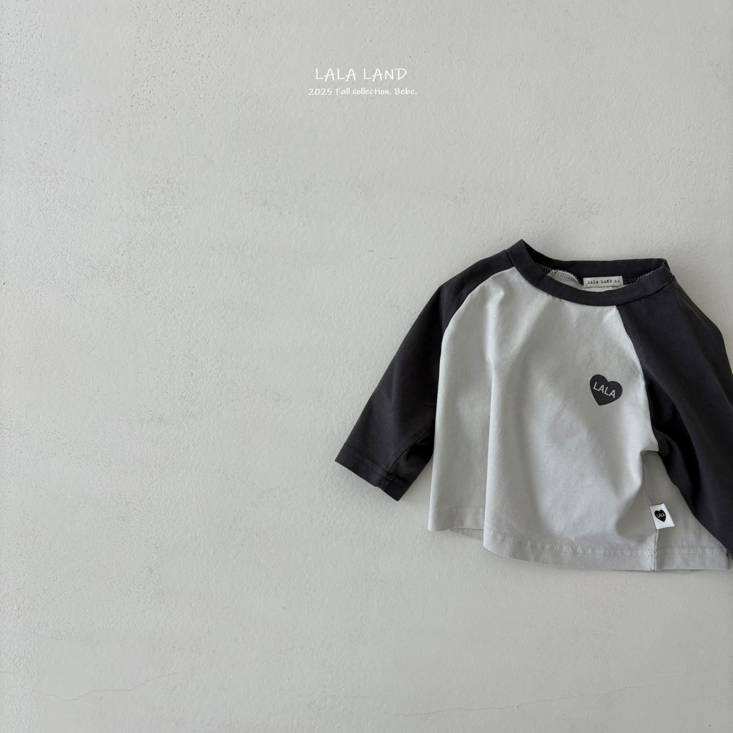 [PRE-ORDER] Heart Baby Raglan T-Shirts