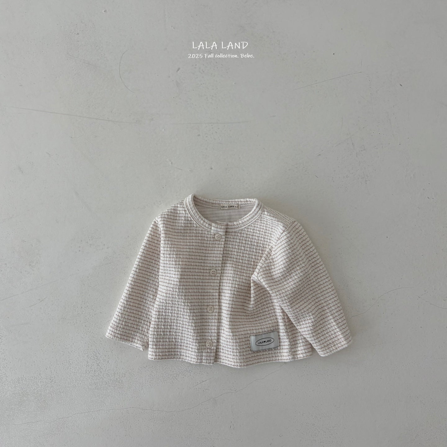 [PRE-ORDER] Cream Chees Baby Cardigan