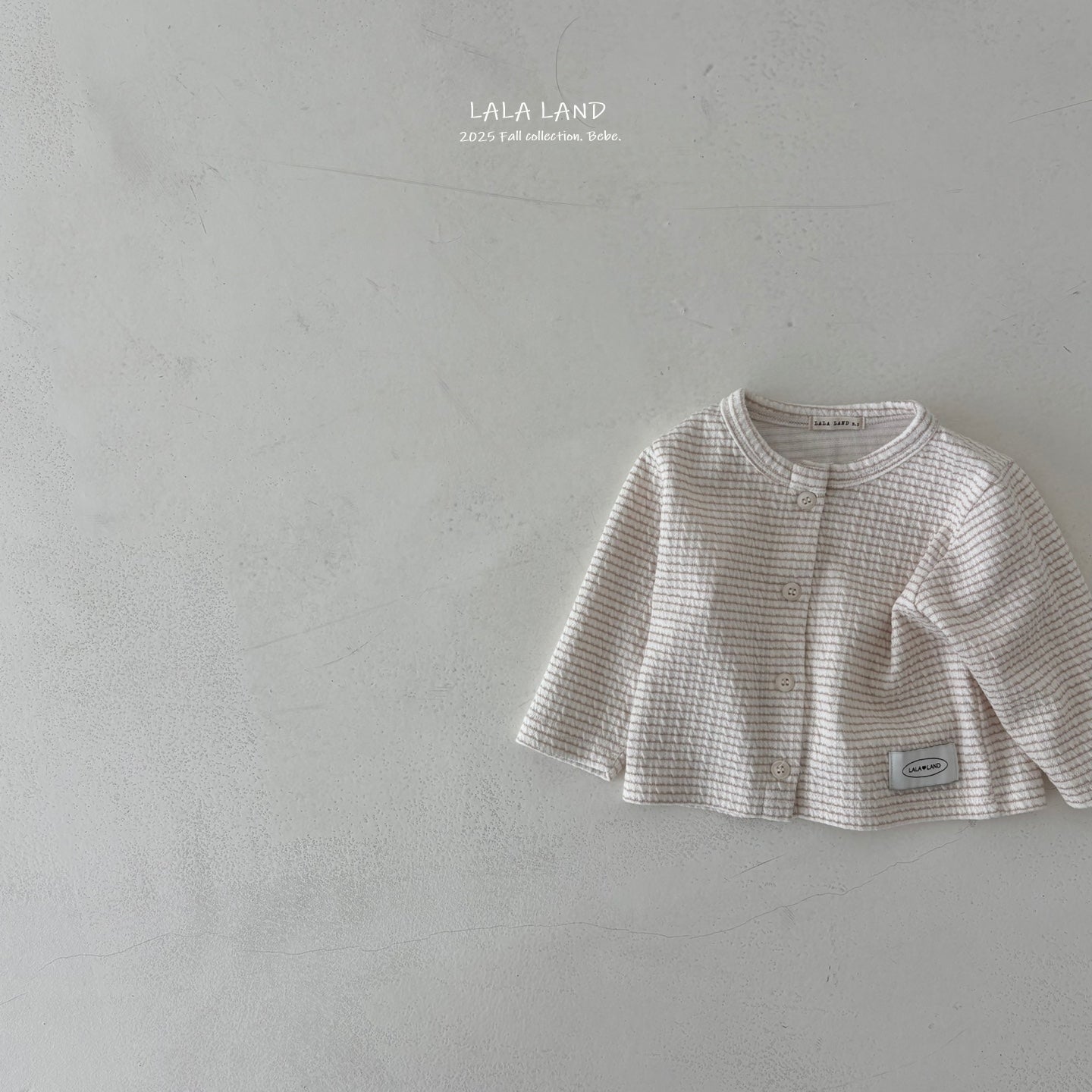 [PRE-ORDER] Cream Chees Baby Cardigan
