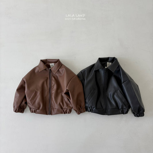 [PRE-ORDER] Faux Leather Jumper