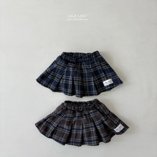[PRE-ORDER] Lala Check Skirts